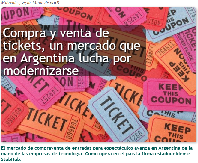 stubhub corporativo argentina